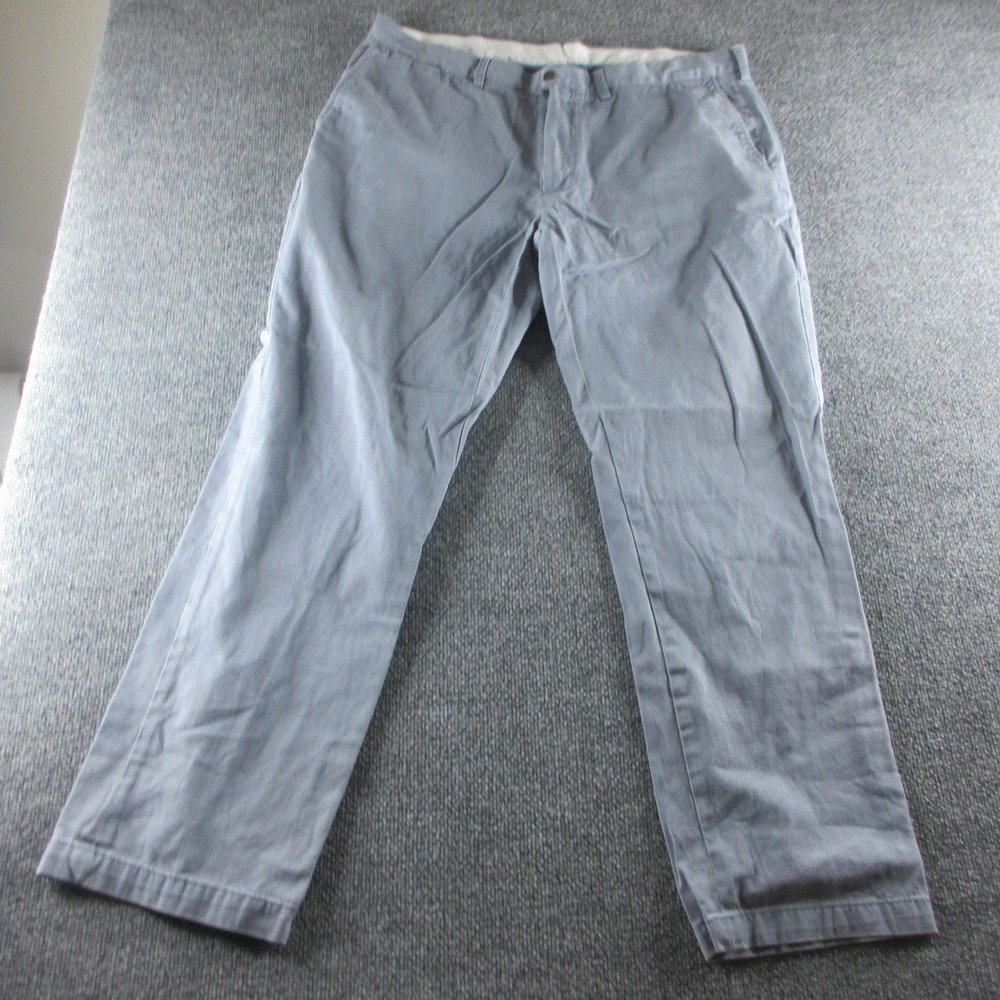 Polo Ralph Lauren Pants Mens 40x32 Blue Classic Fit Chino Straight Casual